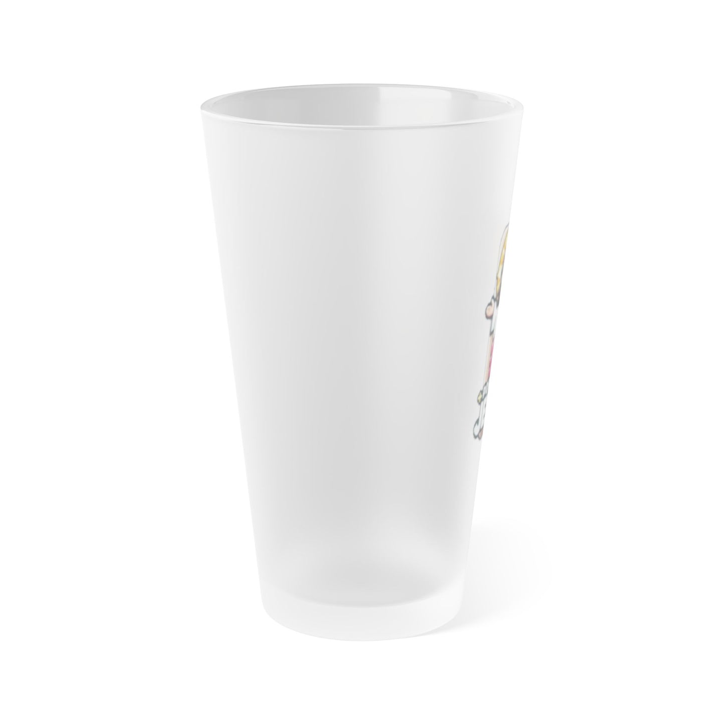 Frosted Pint Glass, 16oz