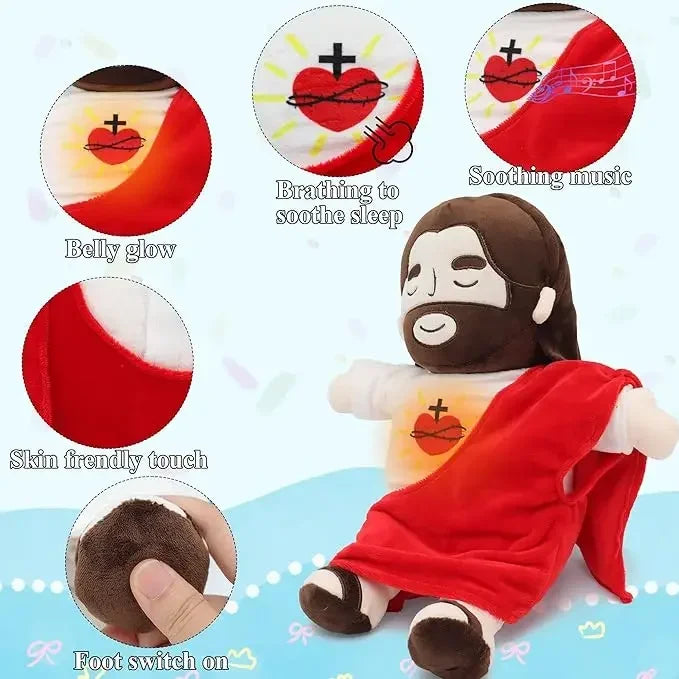 Breathing Jesus Soothing Plushies
