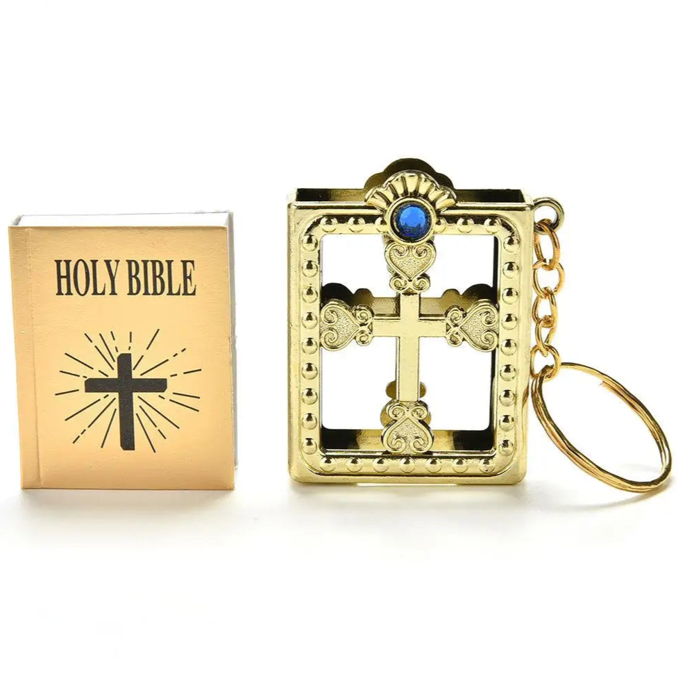 Mini Holy Bible Keychain