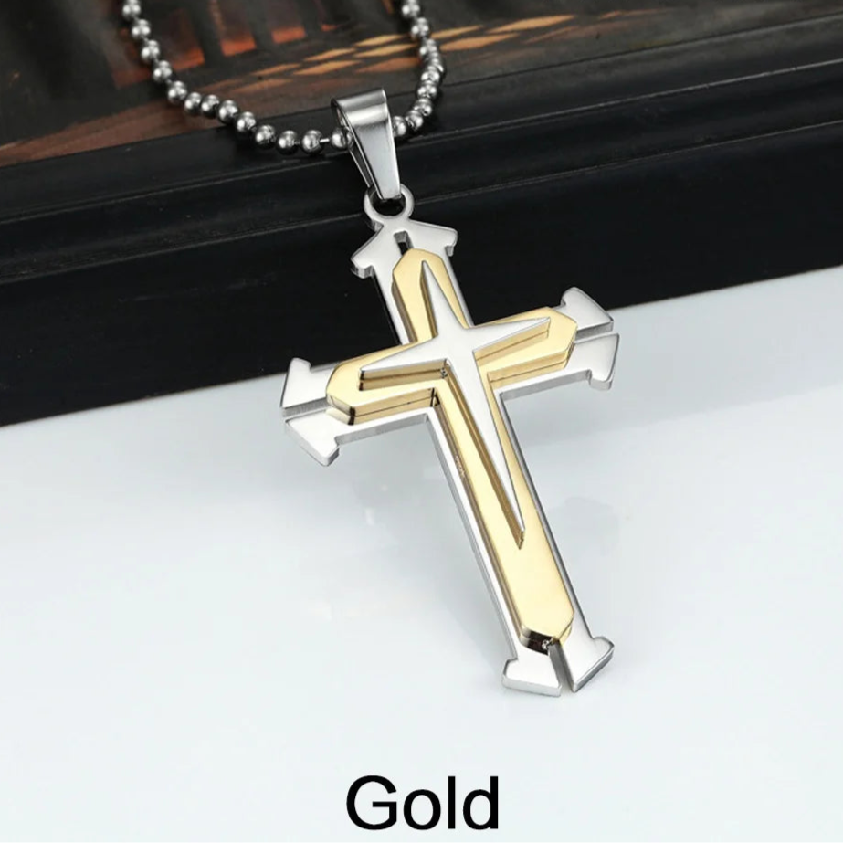 Stainless Steel Cross Pendant