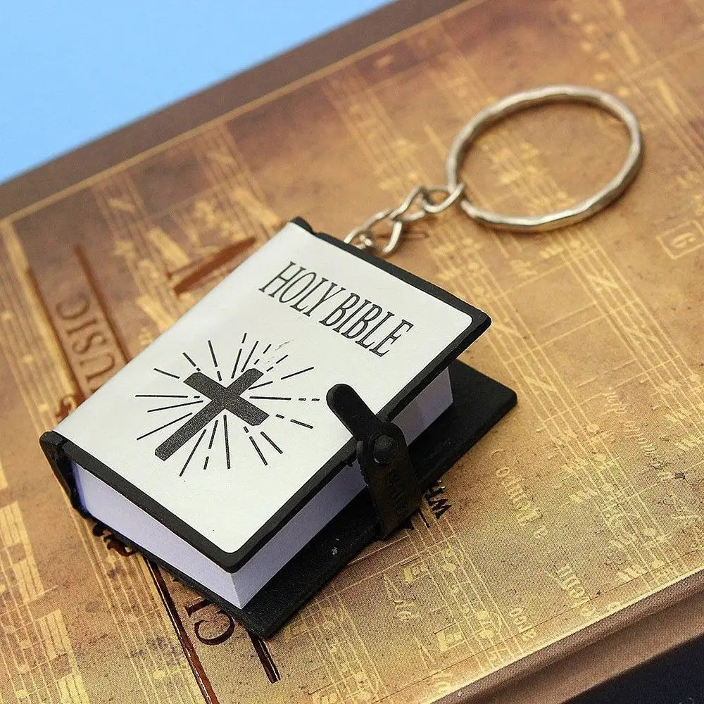 Mini English HOLY BIBLE Keychain