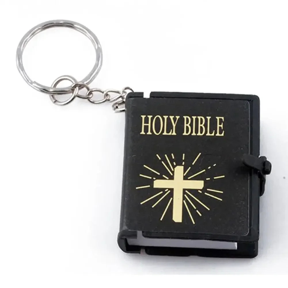 Mini English HOLY BIBLE Keychain