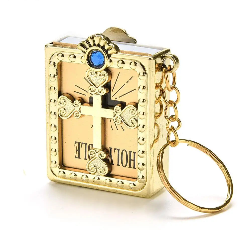Mini Holy Bible Keychain