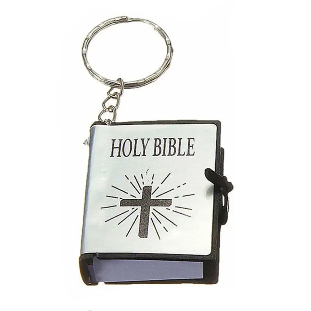 Mini English HOLY BIBLE Keychain