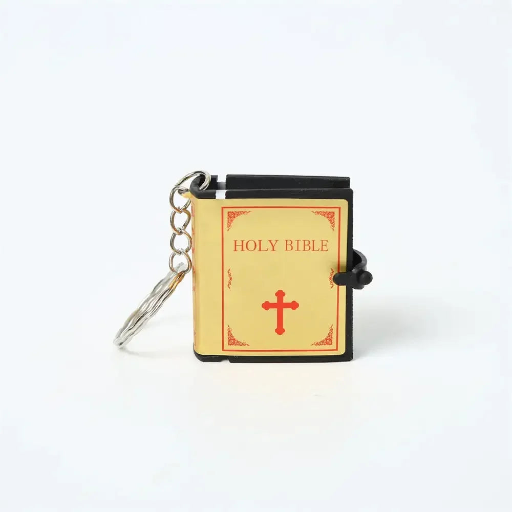 Mini English HOLY BIBLE Keychain