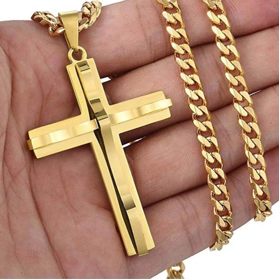 Stainless Steel Cross Pendant