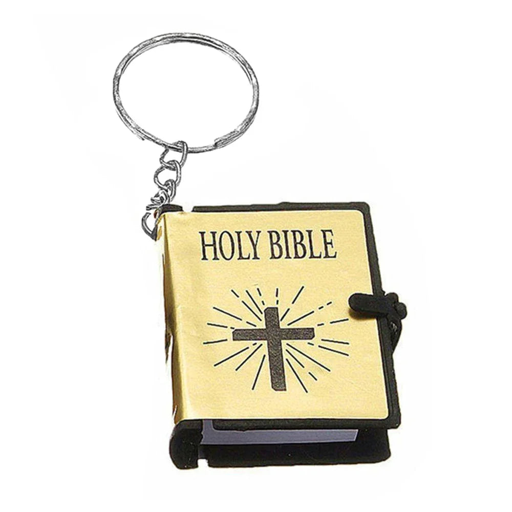 Mini English HOLY BIBLE Keychain