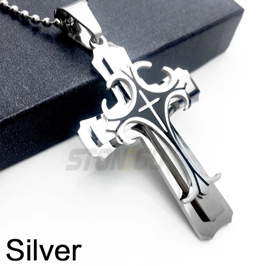 Stainless Steel Cross Pendant