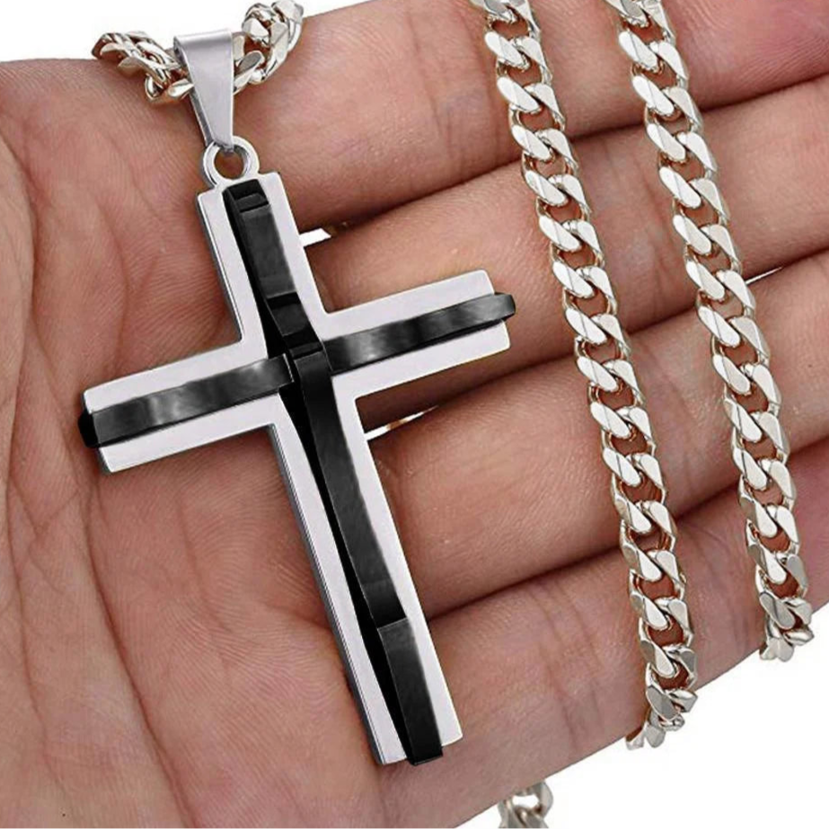 Stainless Steel Cross Pendant